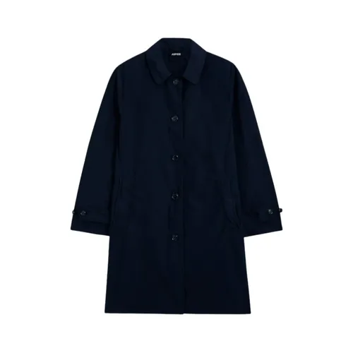 Coats > Single-Breasted Coats - - Aspesi - Modalova