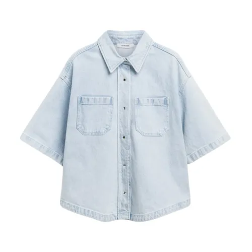 Blouses & Shirts > Denim Shirts - - IVY OAK - Modalova