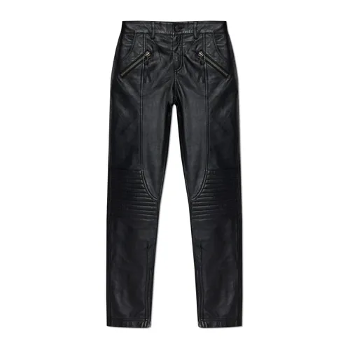 Trousers > Leather Trousers - - Munthe - Modalova