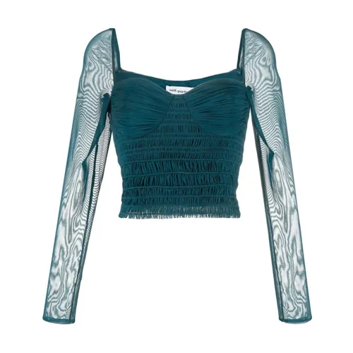 Tops > Long Sleeve Tops - - Self Portrait - Modalova