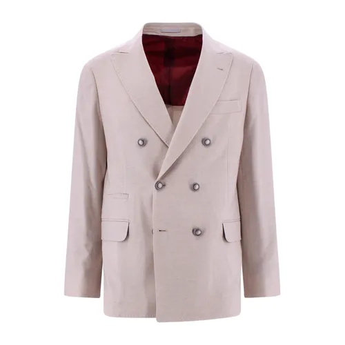 Jackets > Blazers - - Brunello Cucinelli - Modalova