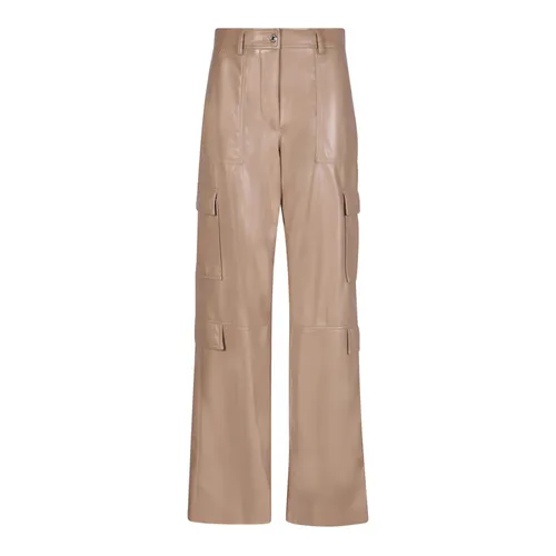 Trousers > Wide Trousers - - Msgm - Modalova
