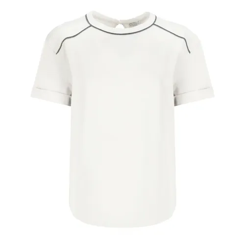 Tops > T-Shirts - - Brunello Cucinelli - Modalova