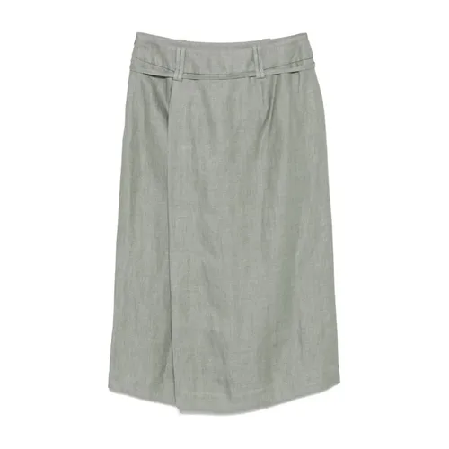 Skirts > Midi Skirts - - Incotex - Modalova