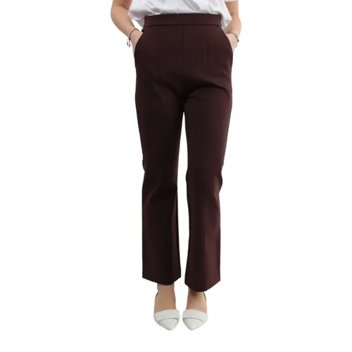 Trousers > Straight Trousers - - Max Mara - Modalova