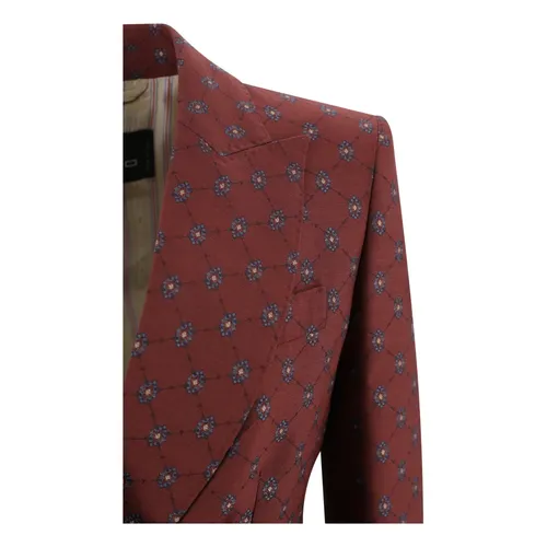 Etro - Jackets > Blazers - Red - Etro - Modalova