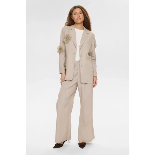 Trousers > Wide Trousers - - Nümph - Modalova