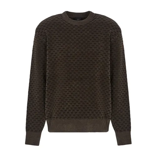Knitwear > Round-neck Knitwear - - Armani Exchange - Modalova