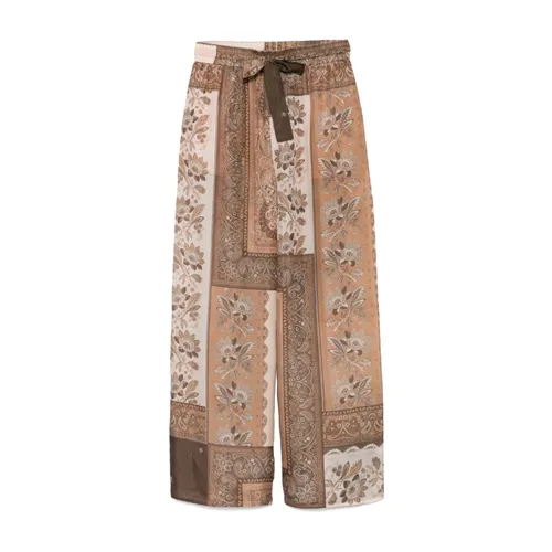 Trousers > Wide Trousers - - Zimmermann - Modalova