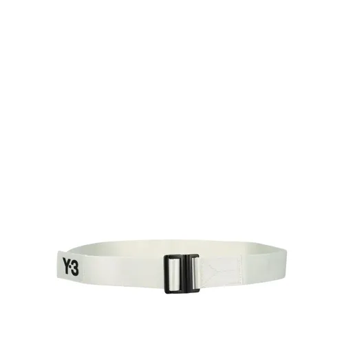 Y-3 - Accessories > Belts - White - Y-3 - Modalova