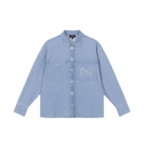 Blouses & Shirts > Denim Shirts - - Alix The Label - Modalova