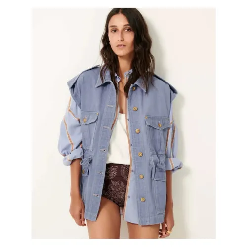 Sessun - Jackets > Vests - Blue - Sessun - Modalova