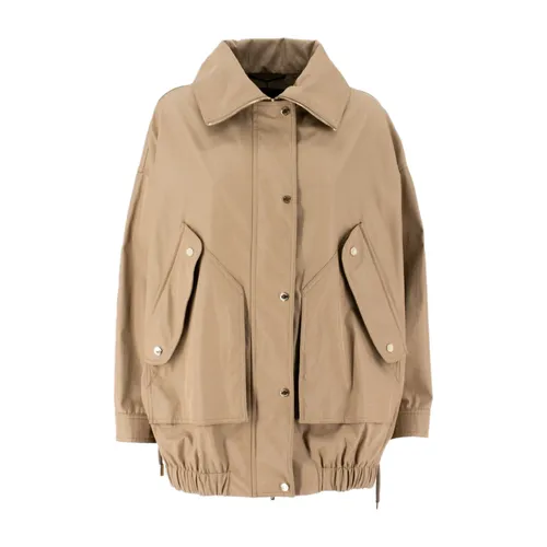 Moorer - Coats > Parkas - Brown - Moorer - Modalova