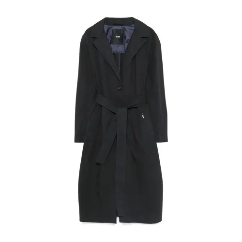 Add - Coats > Belted Coats - Blue - add - Modalova