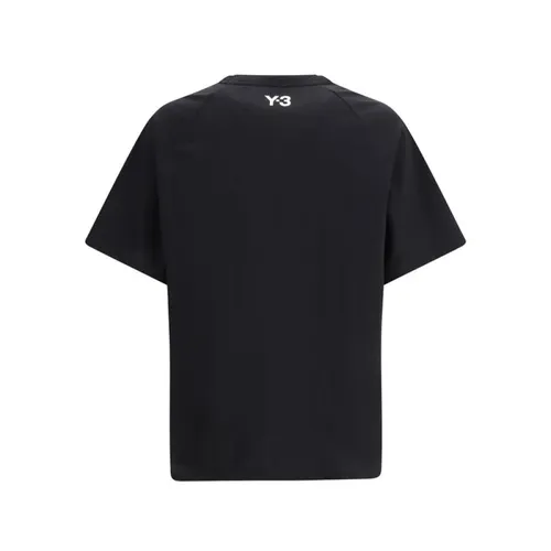 Y-3 - Tops > T-Shirts - Black - Y-3 - Modalova