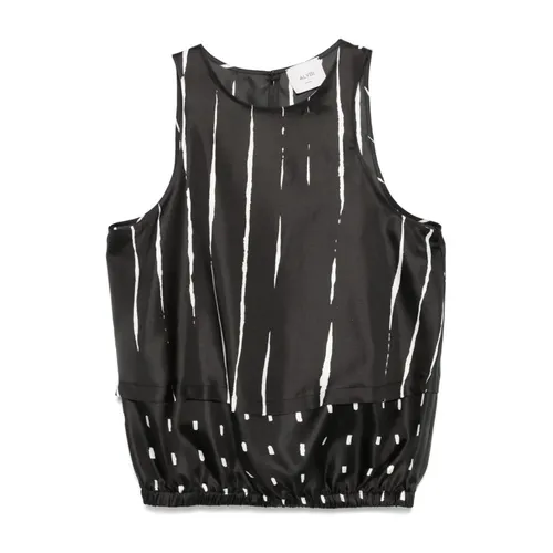 Tops > Sleeveless Tops - - Alysi - Modalova
