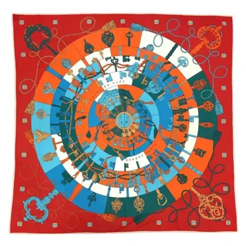 Pre-owned > Pre-owned Accessories > Pre-owned Scarves - - Hermès Vintage - Modalova