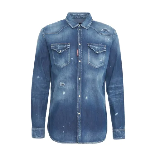 Shirts > Denim Shirts - - Dsquared2 - Modalova