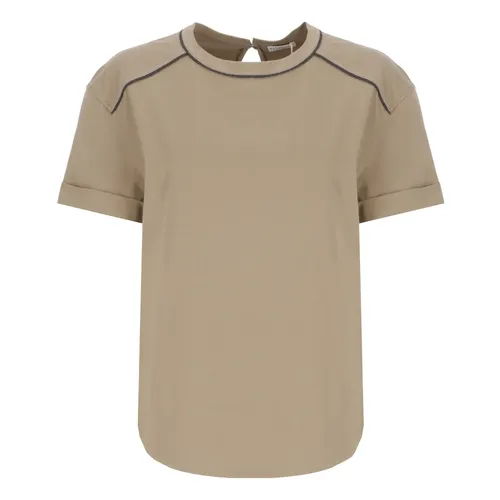 Tops > T-Shirts - - Brunello Cucinelli - Modalova