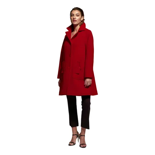 Coats > Single-Breasted Coats - - Moskada - Modalova