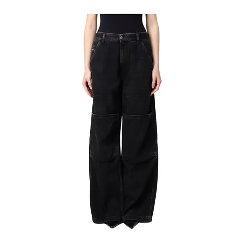 Jeans > Wide Jeans - - Diesel - Modalova