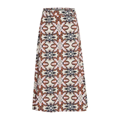 Skirts > Midi Skirts - - Ichi - Modalova
