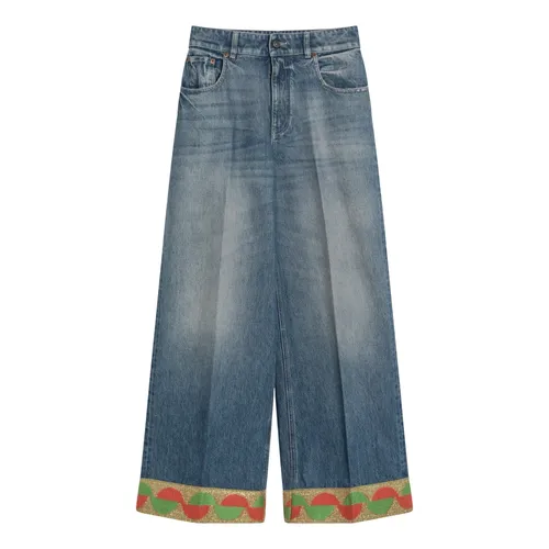 Jeans > Wide Jeans - - Valentino Garavani - Modalova