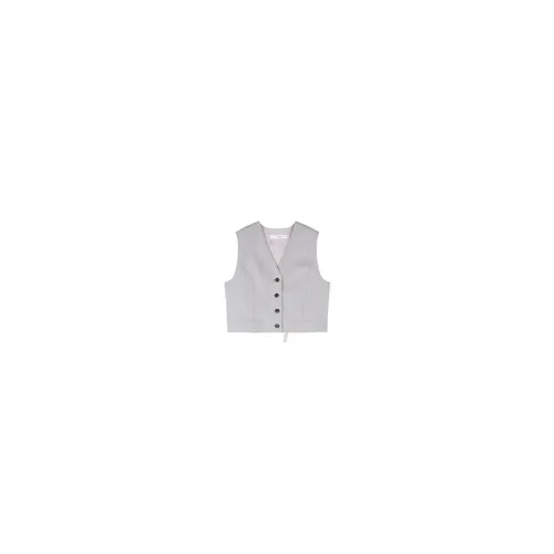 Tela - Jackets > Vests - Gray - Tela - Modalova