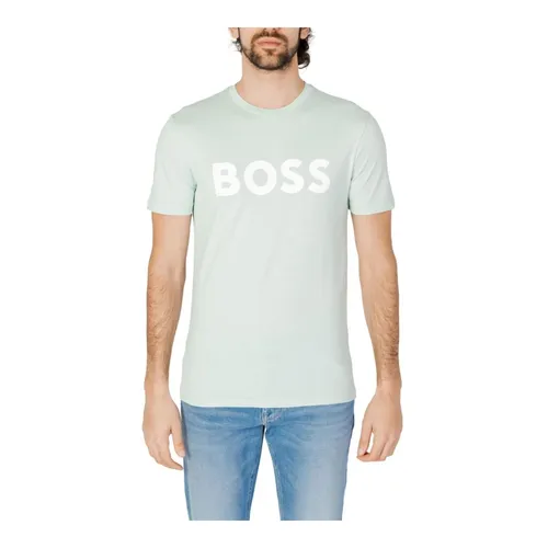 Hugo - Tops > T-Shirts - Green - Hugo - Modalova