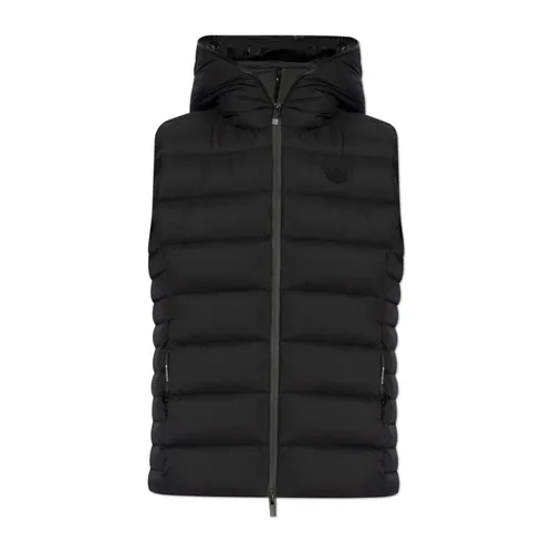 Moncler - Jackets > Vests - Black - Moncler - Modalova