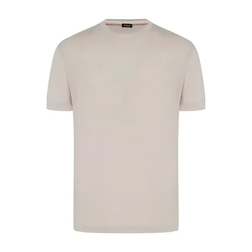 Kiton - Tops > T-Shirts - Gray - Kiton - Modalova
