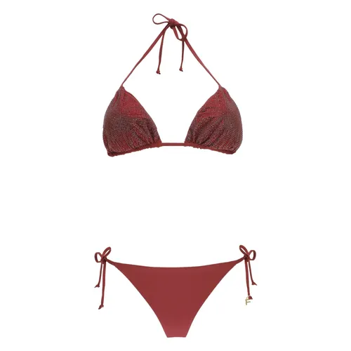 Fisico - Swimwear > Bikinis - Red - Fisico - Modalova