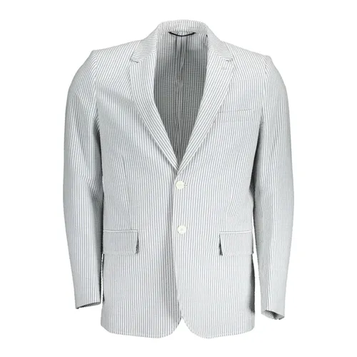 Gant - Jackets > Blazers - White - Gant - Modalova