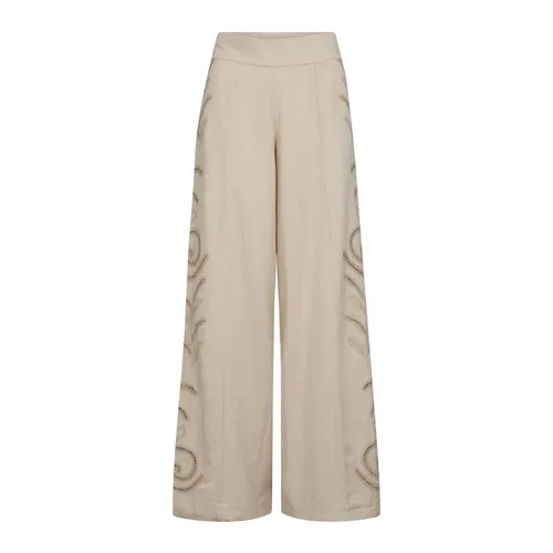 Trousers > Wide Trousers - - MOS Mosh - Modalova