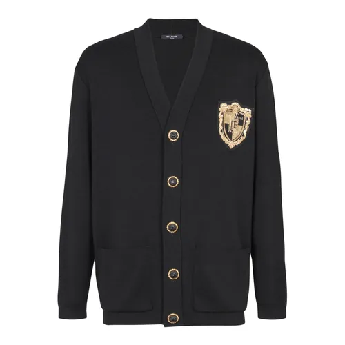 Knitwear > Cardigans - - Balmain - Modalova