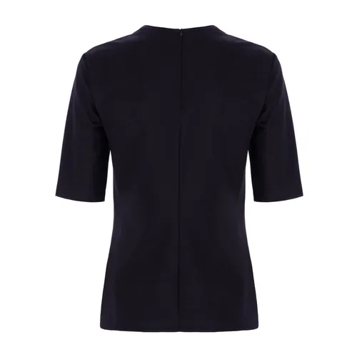 Max Mara - Tops > T-Shirts - Blue - Max Mara - Modalova