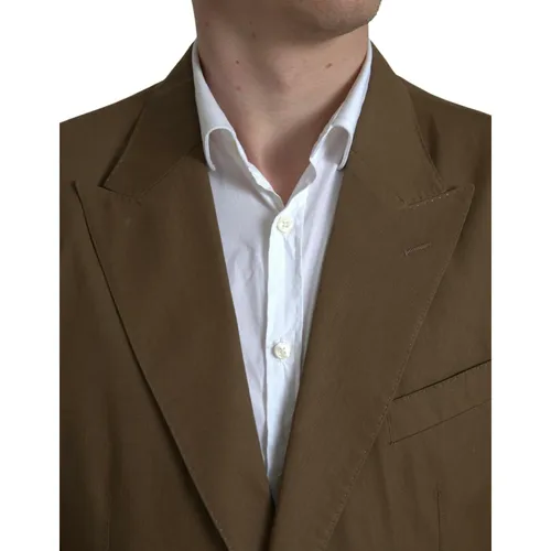 Suits > Suit Sets > Single Breasted Suits - - Dolce & Gabbana - Modalova