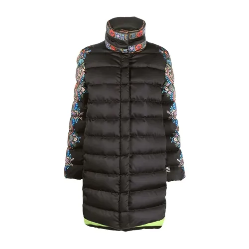 Etro - Coats > Parkas - Black - Etro - Modalova