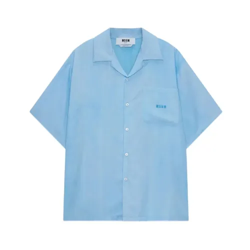 Shirts > Short Sleeve Shirts - - Msgm - Modalova
