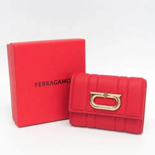 Pre-owned > Pre-owned Accessories > Pre-owned Wallets - - Salvatore Ferragamo Pre-owned - Modalova