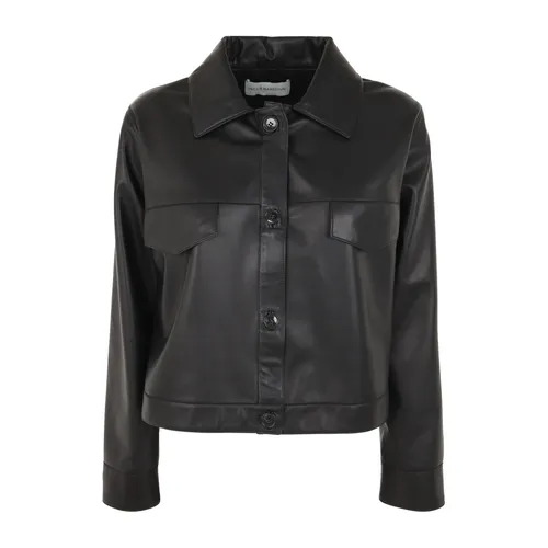 Jackets > Leather Jackets - - Inès & Maréchal - Modalova