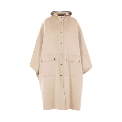 Coats > Single-Breasted Coats - - Brunello Cucinelli - Modalova