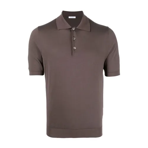 Malo - Tops > Polo Shirts - Brown - Malo - Modalova