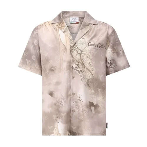 Shirts > Short Sleeve Shirts - - Carlo Colucci - Modalova