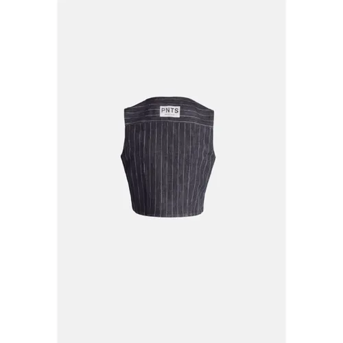 Pnts - Jackets > Vests - Blue - Pnts - Modalova