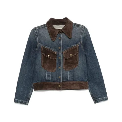 Jackets > Denim Jackets - - Nili Lotan - Modalova