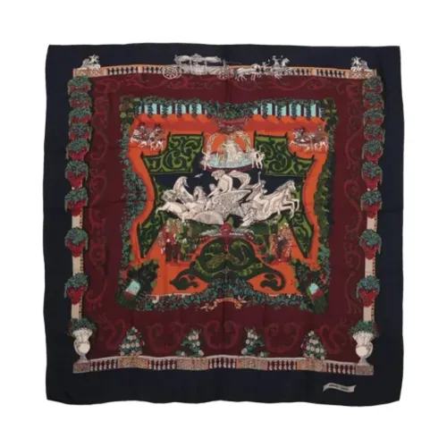 Pre-owned > Pre-owned Accessories > Pre-owned Scarves - - Hermès Vintage - Modalova