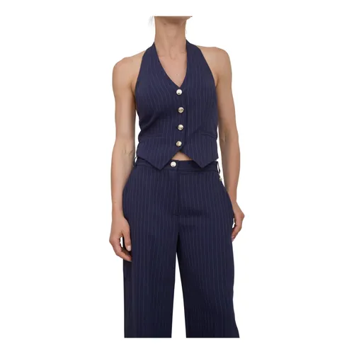 Guess - Jackets > Vests - Blue - Guess - Modalova