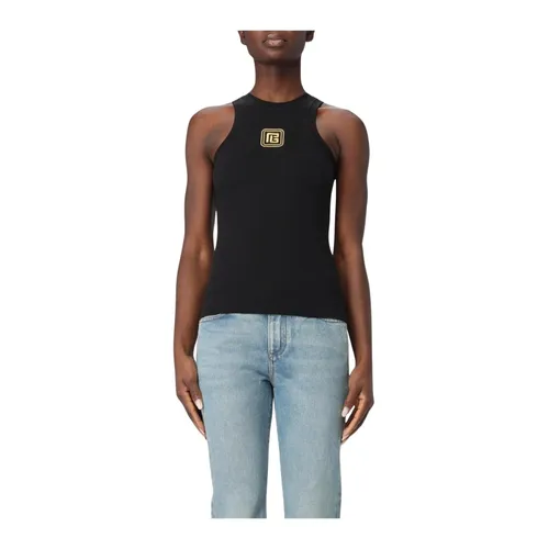 Tops > Sleeveless Tops - - Balmain - Modalova