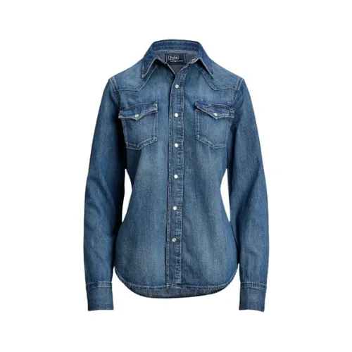 Blouses & Shirts > Denim Shirts - - Polo Ralph Lauren - Modalova